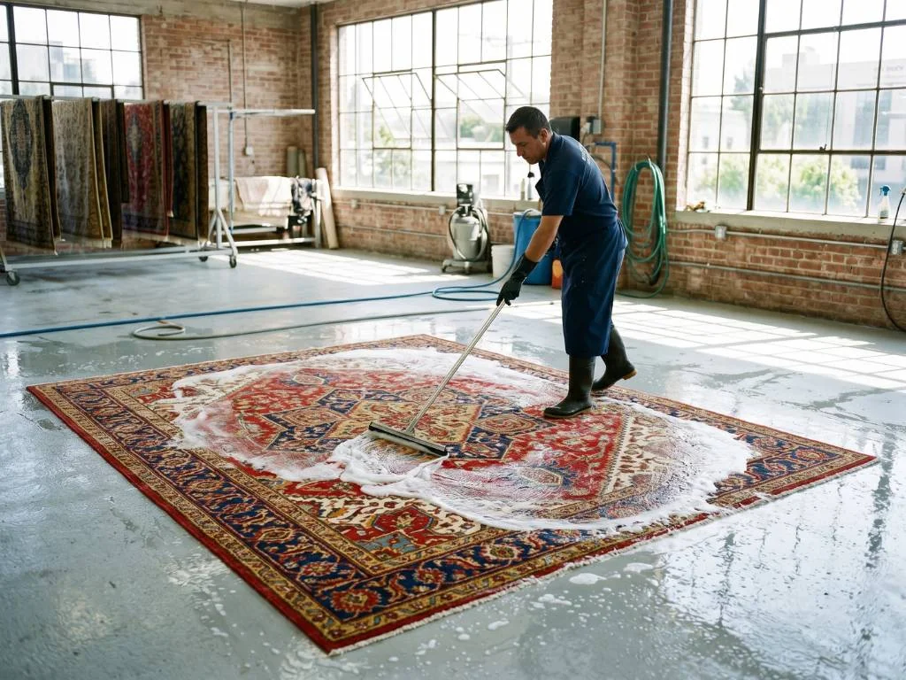 Oriental and area rug cleaning